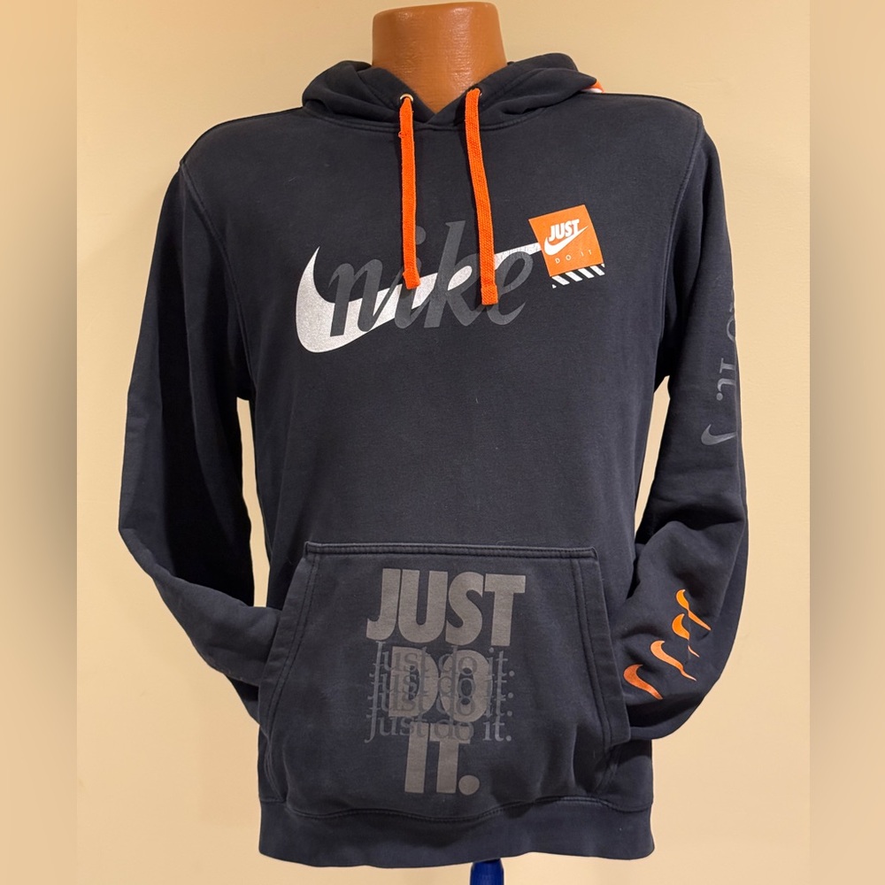 Nike Club JDI Just Do It Hoodie Black Medium AV5905-010